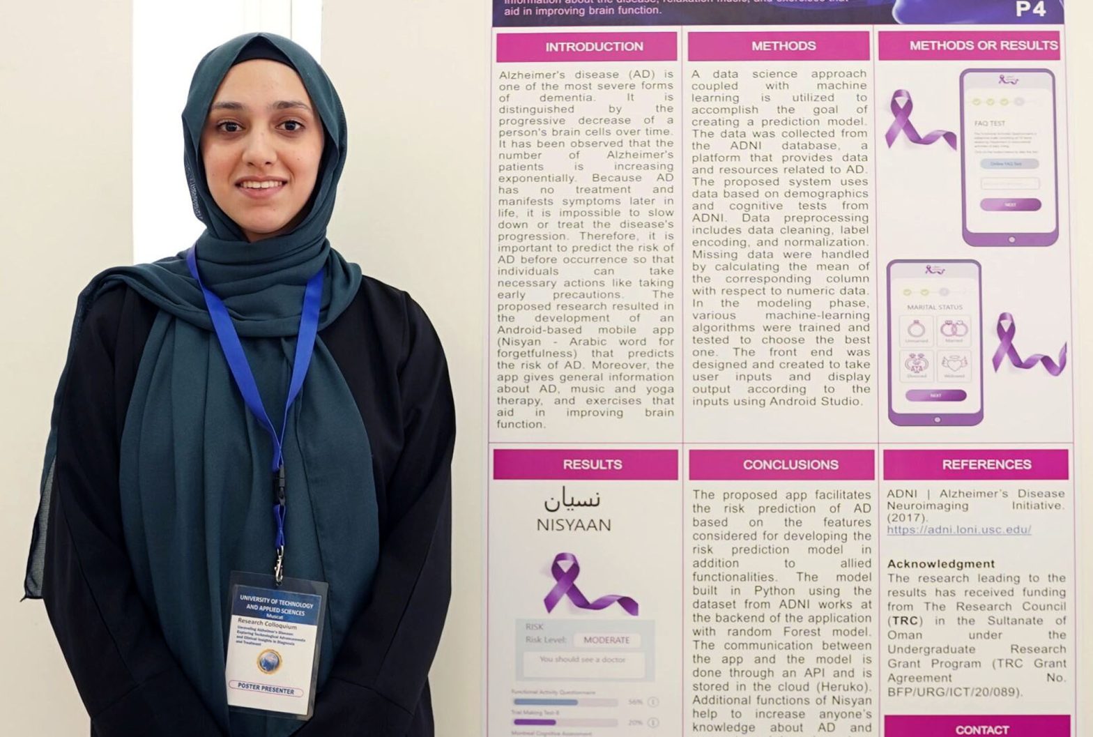 Honoured to receive the Best Poster Award at the Research Colloquium-Asma Gafoor Khan